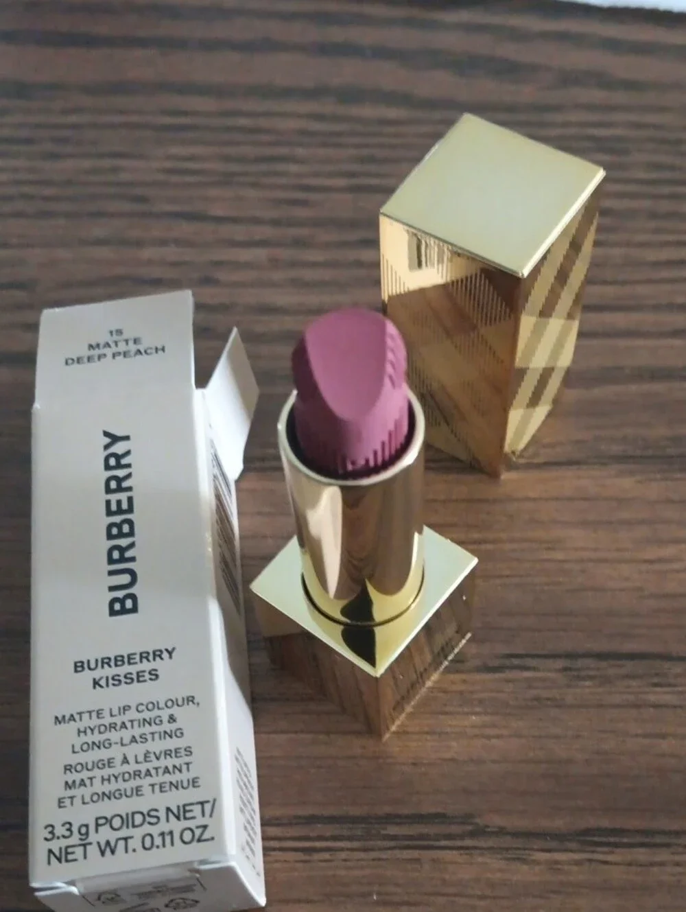 Burberry Matte Lipstick - Deep Peach